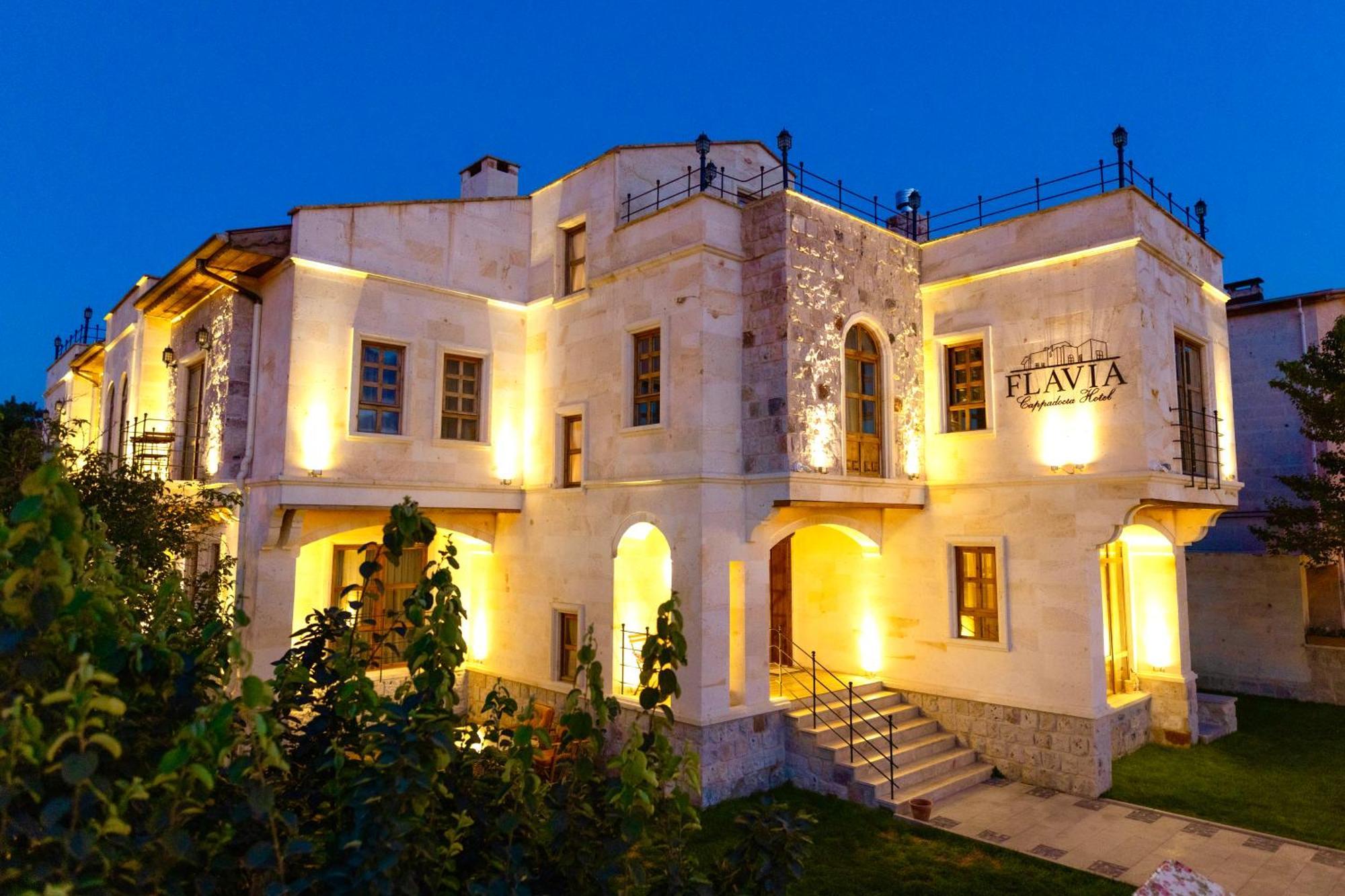 Flavia Cappadocia Hotel Üçhisar Exterior foto