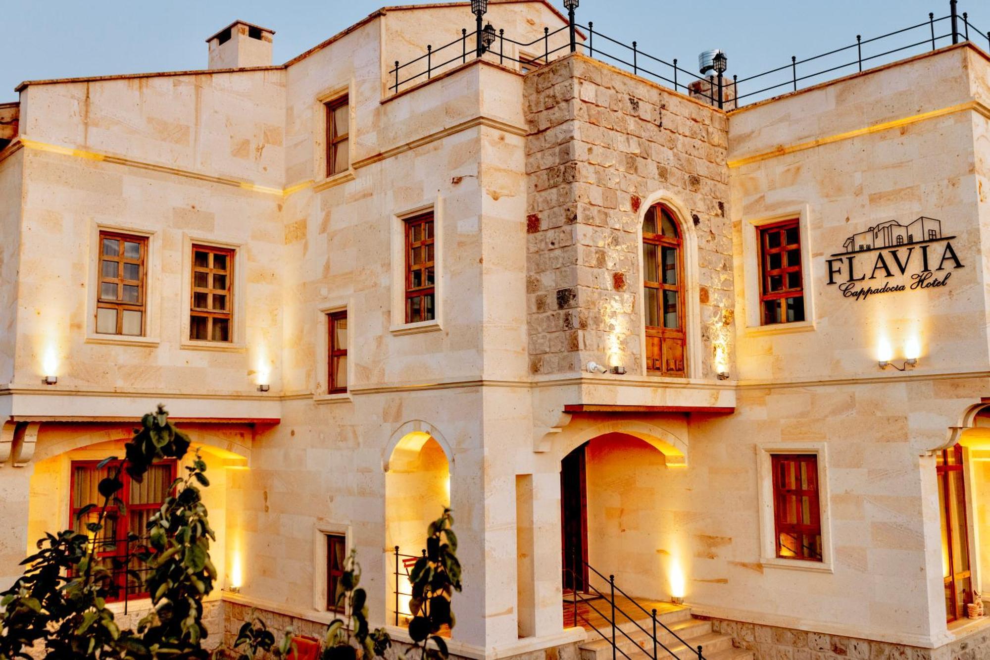 Flavia Cappadocia Hotel Üçhisar Exterior foto