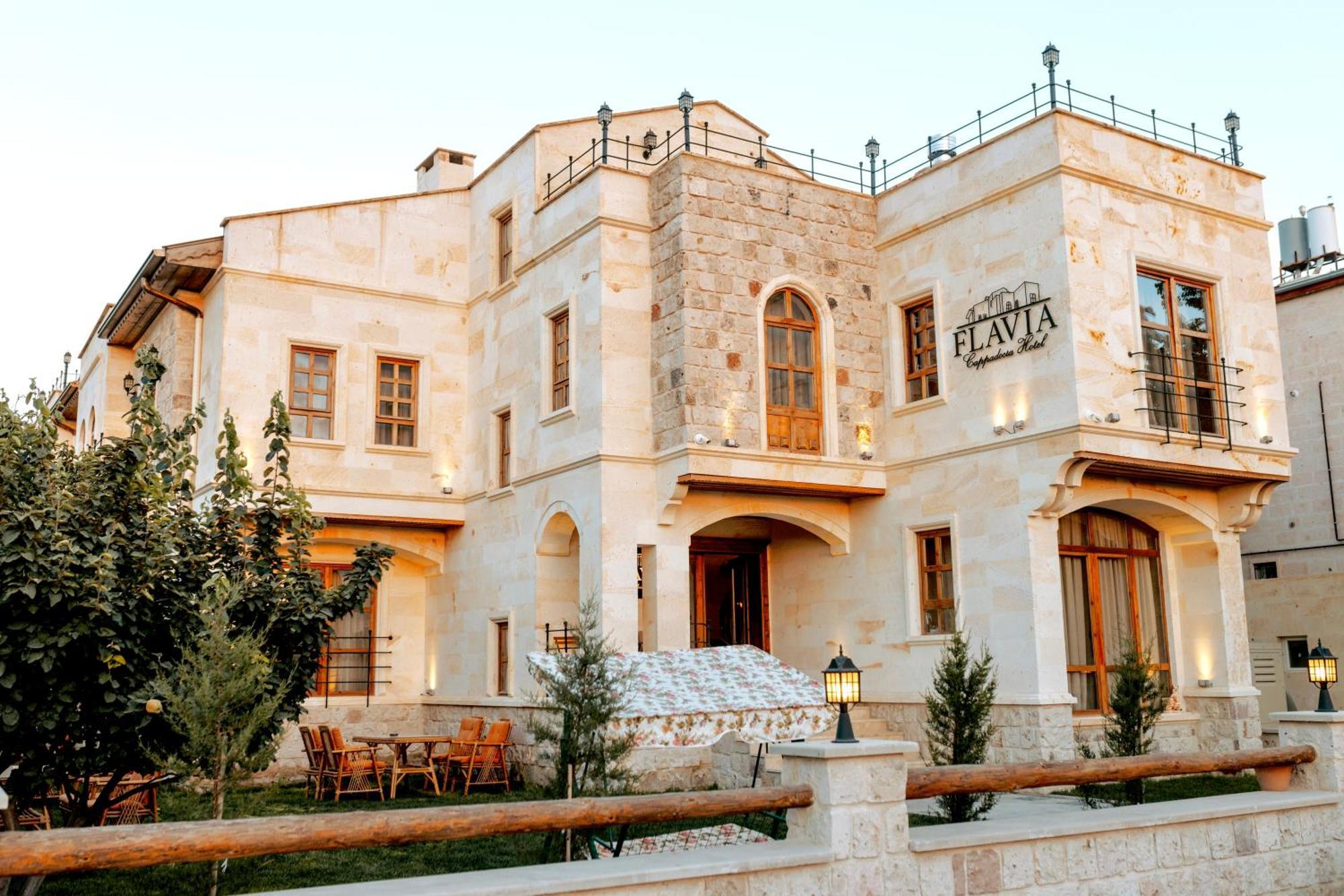 Flavia Cappadocia Hotel Üçhisar Exterior foto